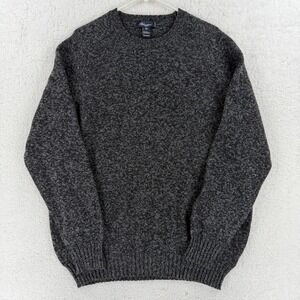 VTG Blumarine Sweater‎ Mens 2XL Gray Wool Polyamide Crewneck Knit Pullover Italy